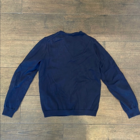 Crewcuts Everyday Navy Blue Cardigan Sweater- Size 8 - Picture 3 of 3